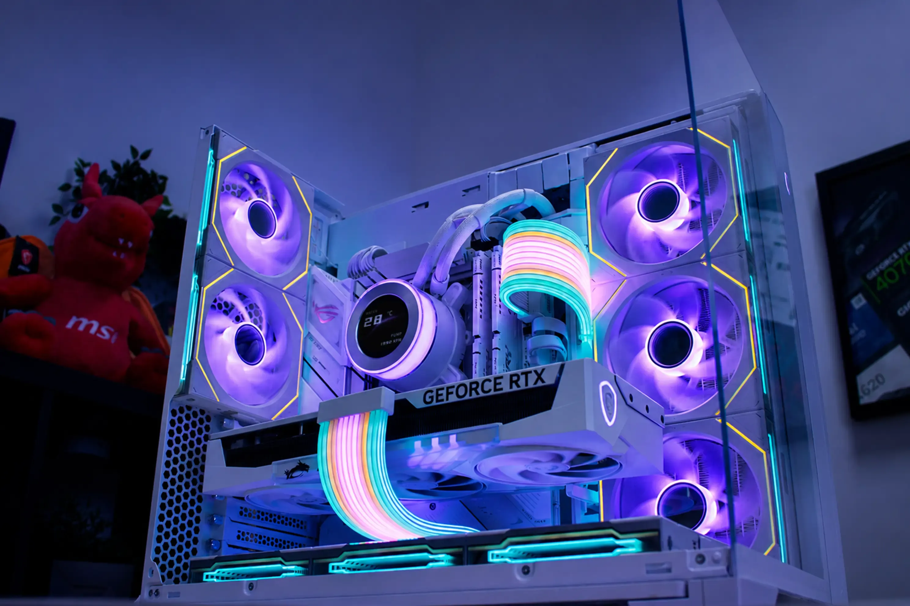 Lian Li White - RTX 5080 | R7 9800X3D | 32GB - Thumbnail 5