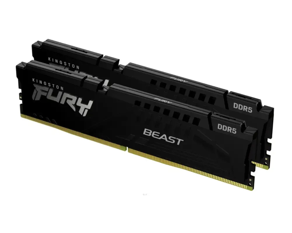 Kingston FURY 32GB KIT DDR5 6000MT/s CL36 Beast Black EXPO - Image 1