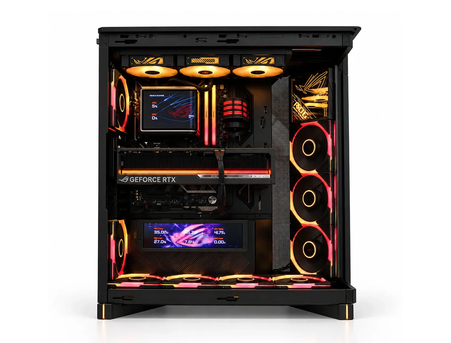 ASUS CRONOX - NVIDIA RTX 5080 | R7 9850X3D | 32GB - Thumbnail 3