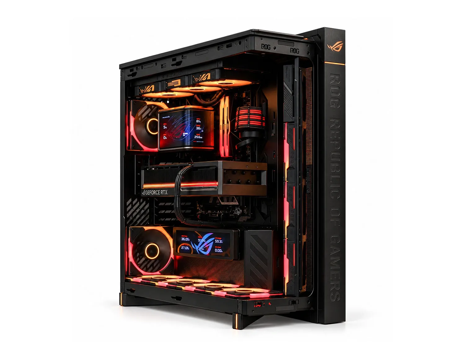 ASUS CRONOX - NVIDIA RTX 5080 | R7 9850X3D | 32GB - Thumbnail 2
