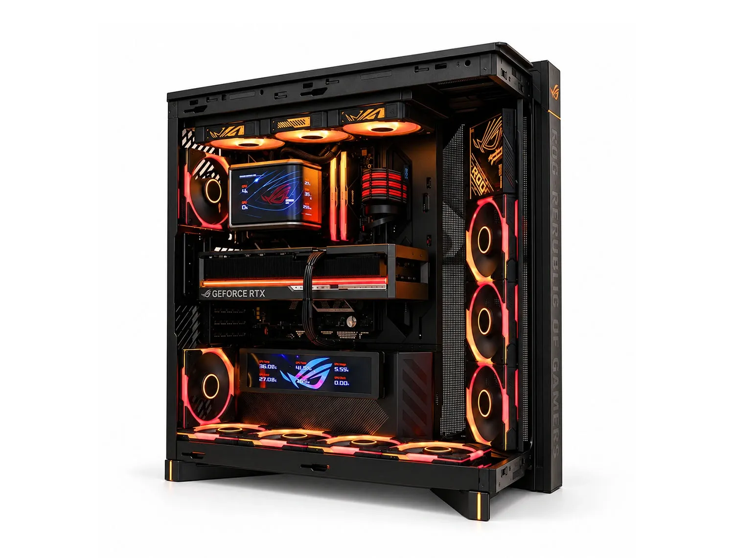 ASUS CRONOX - NVIDIA RTX 5080 | R7 9850X3D | 32GB - Image 1